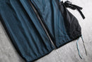 2000s mesh overlay nylon wide pants