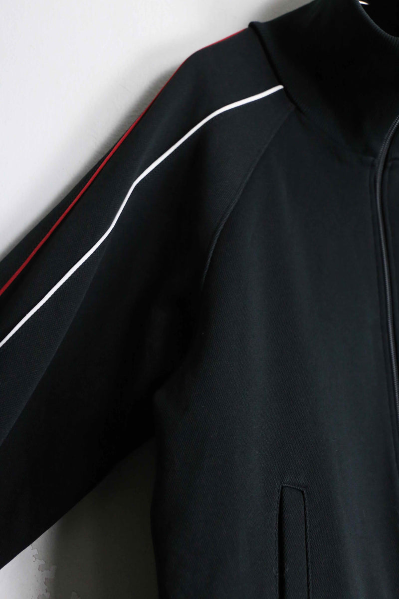 "puma" black color raglan sleeve track jacket