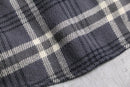 “Wool Rich” over check cotton flannel shirt