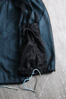 2000s mesh overlay nylon wide pants