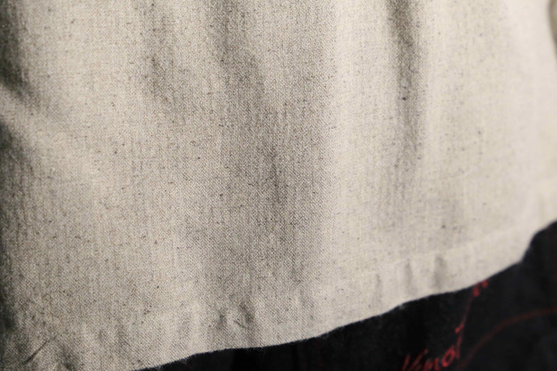 woven nep taste viscose wool shirt