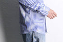 “BOSS” stripe dress shirt