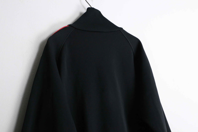 "puma" black color raglan sleeve track jacket