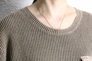 beige textured cotton knit