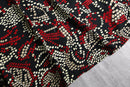 1990s all over print open collar shirt