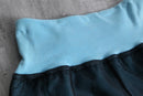 2000s mesh overlay nylon wide pants