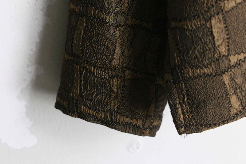 "CHICO'S" brown color overall pattern jacket