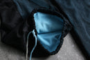 2000s mesh overlay nylon wide pants