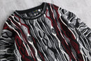 “COOGI” monotone bordeaux 3D knit