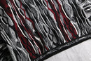 “COOGI” monotone bordeaux 3D knit