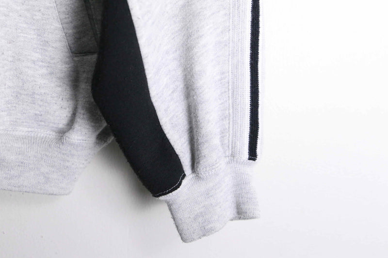 80s "PUMA" gray sweat track jacket