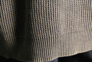 beige textured cotton knit