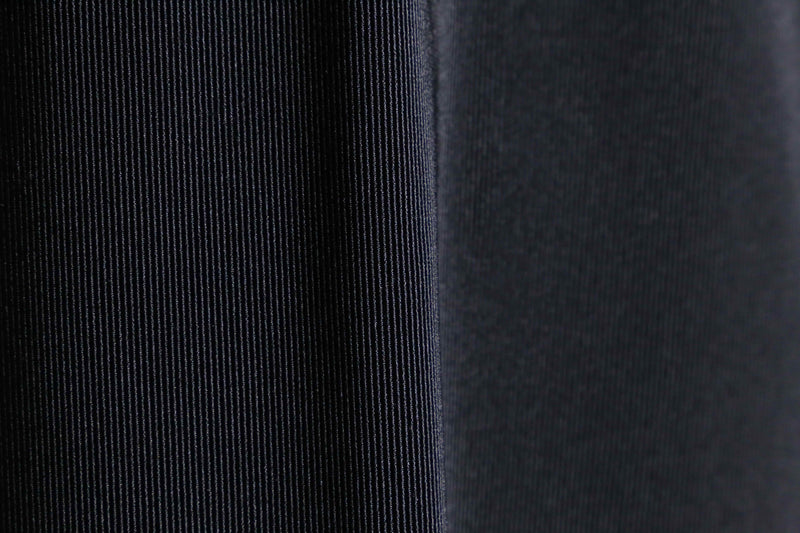 black pleats loose vest