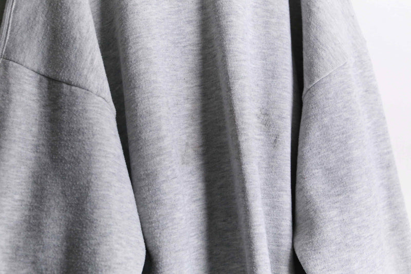 80s "PUMA" gray sweat track jacket