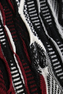 “COOGI” monotone bordeaux 3D knit