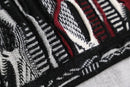 “COOGI” monotone bordeaux 3D knit