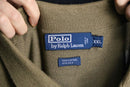 “Polo by Ralph Lauren” silk blend knit polo shirt