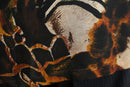 animal crazy pattern  loose sheer shirt