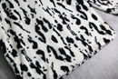 2000s dalmatian fur jacket