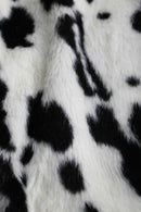 2000s dalmatian fur jacket