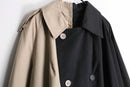 "Re:make" docking multicolor spring coat