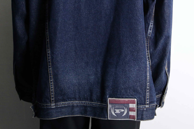 “PHAT FARM” stitch design loose denim jacket