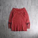 2000s raglan sleeve rayon knit