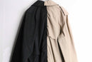 "Re:make" docking multicolor spring coat