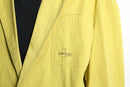 “TRUSSARDI” lime yellow easy tailored jacket