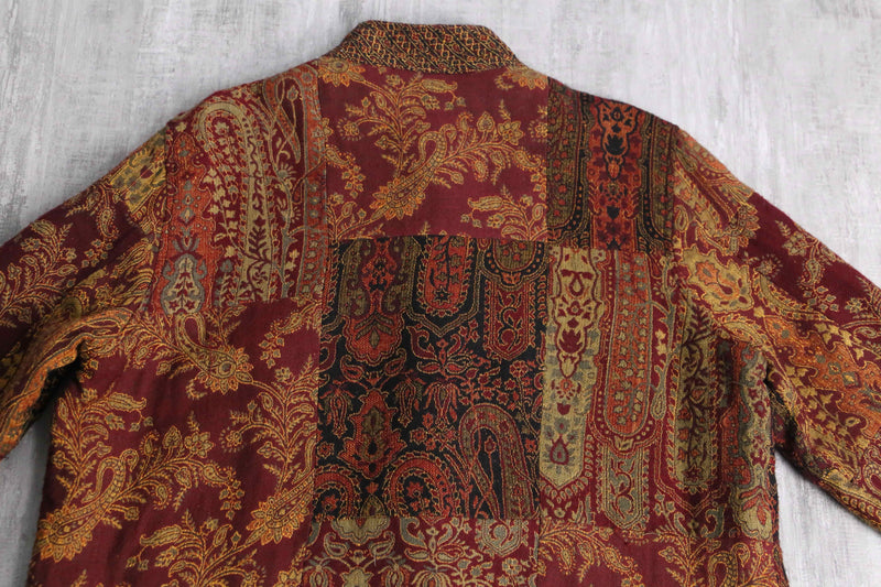 "WHITE STAG" china taste gobelin jacket