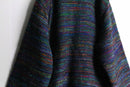 fancy tweed like rainbow fabric design jacket