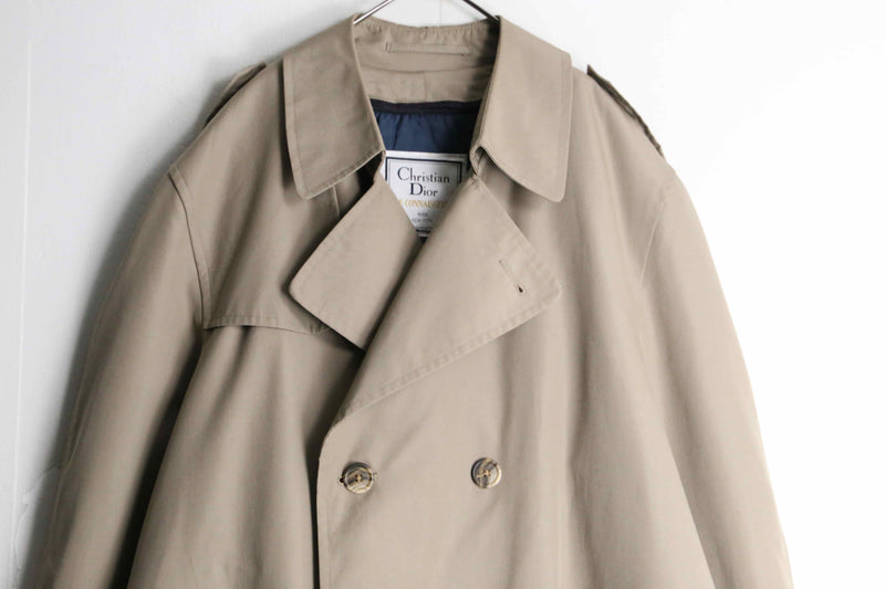 "Christian Dior" light brown trench coat