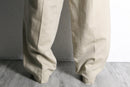 "SAXONY "extreme wide linen blend slacks