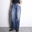 "DIESEL" low rise fade design denim