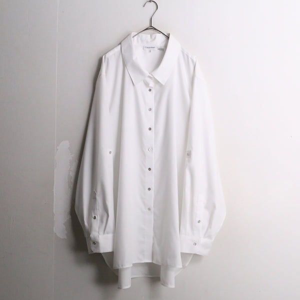 “Calvin Klein“ white roll up shirt