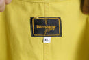 “TRUSSARDI” lime yellow easy tailored jacket