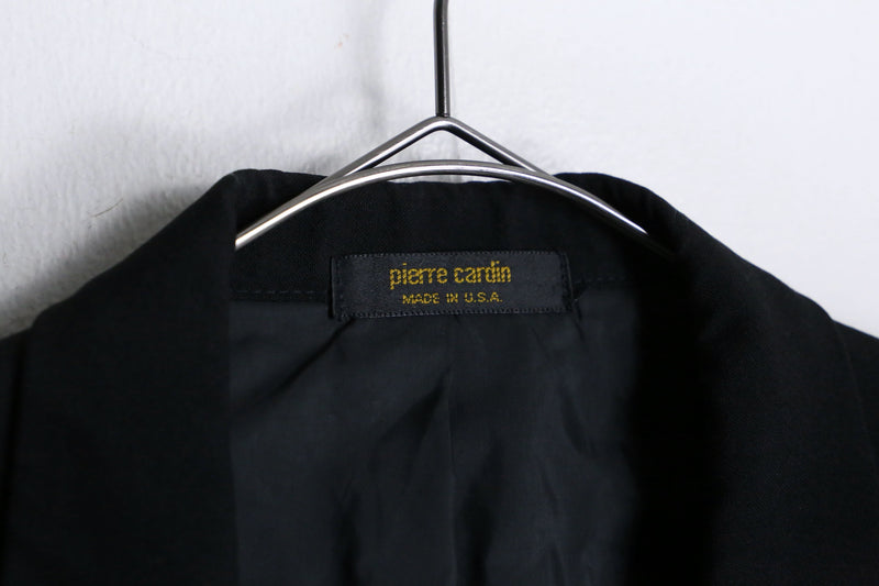 "Pierre Cardin" black color tailored jacket