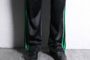 "adidas" green×black track set up