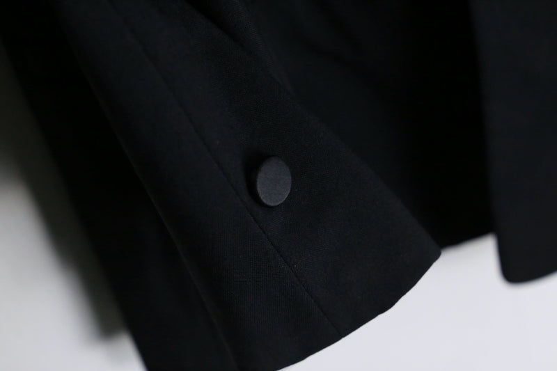 "Pierre Cardin" black color tailored jacket