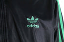 "adidas" green×black track set up