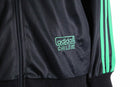 "adidas" green×black track set up