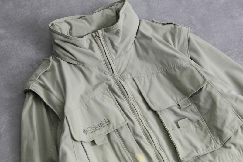 1990s Columbia GRT technical packable jacket