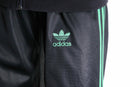 "adidas" green×black track set up