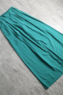 emerald green rayon easy wide pants