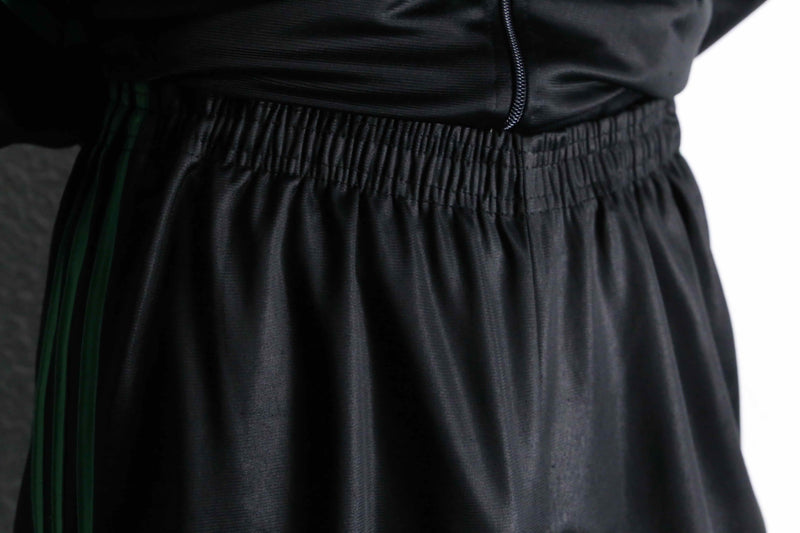 "adidas" green×black track set up