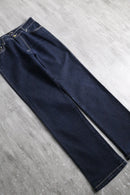 "ARMANI JEANS"dark indigo flare denim