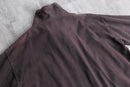 stand collar distortion pullover