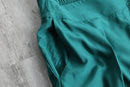 emerald green rayon easy wide pants