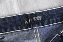 "ARMANI JEANS"dark indigo flare denim