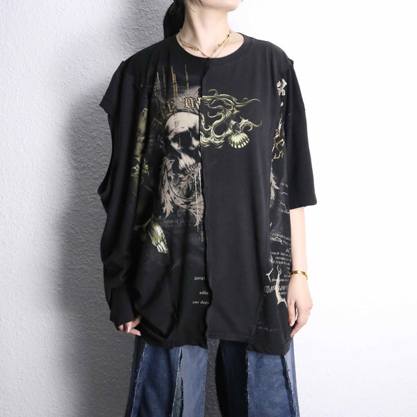 ''Re:make''docking skull Tee